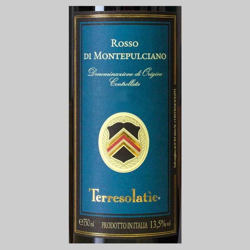2019 Tenuta Torciano Estate bottled Rosso di Montepulciano "Terresolatie", Tuscany